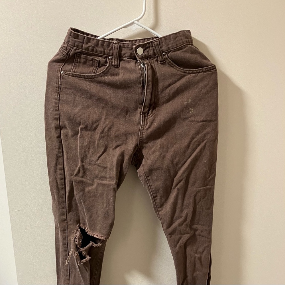 Cute SHEIN Brown Jeans 🤎🐻